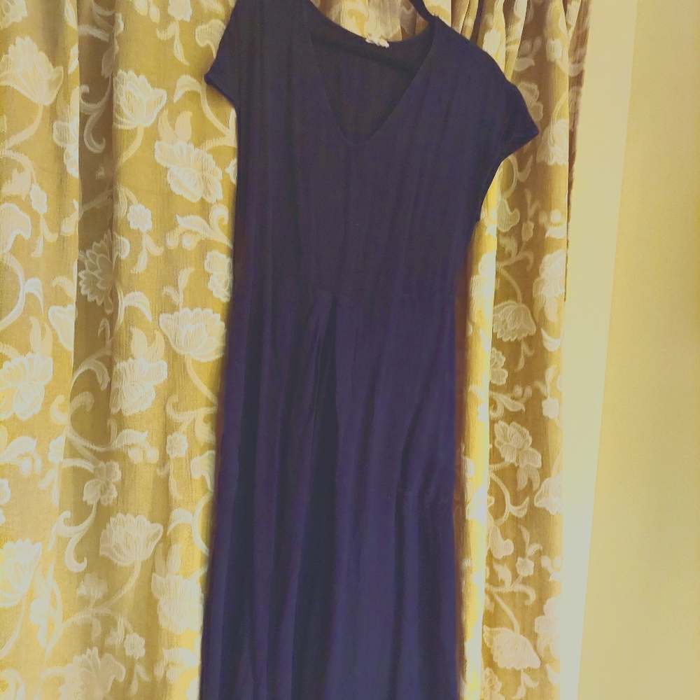 Navy blue dress